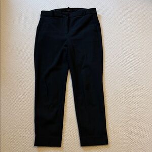 J. Crew High Rise Cameron Stretch Black Pants Size 8